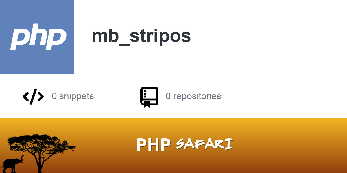 PHP function - mb_stripos | PHP Safari